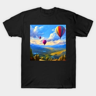 Hot air balloon exploration T-Shirt